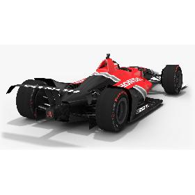 Dallara Honda DW12 NEXT Season 2018 3D model